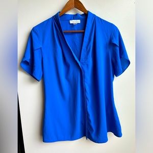 Blue Calvin Klein blouse